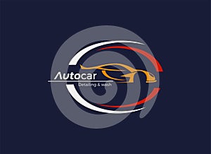 The car and dealer logo designs. Autocar, car wash, automotive logo designs inspiration.