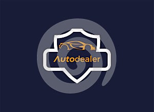 The car and dealer logo designs. Autocar, car wash, automotive logo designs inspiration.