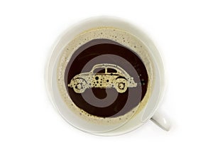 Car dealer offers coffee