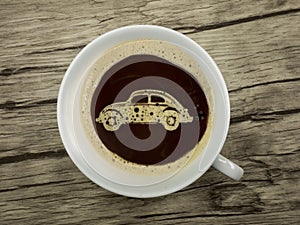 Car dealer offers coffee