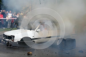 Car detonation