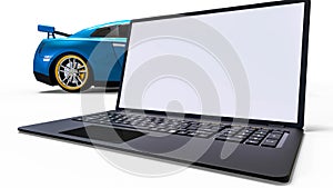 Car development process with cad