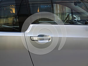 Car Door with Handle