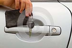 Car door handle and lock
