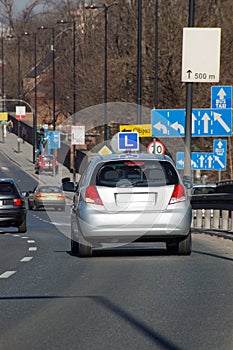 Car driving lessons