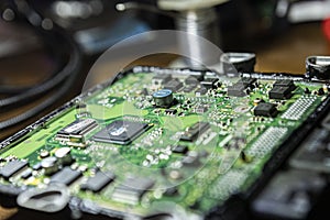 Car ecu repair photo