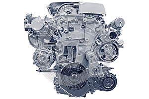 Car engine.