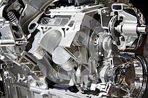 Car engine photo