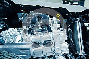 The car engine