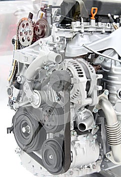Car engine detail