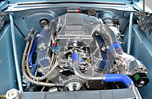 Car engine details