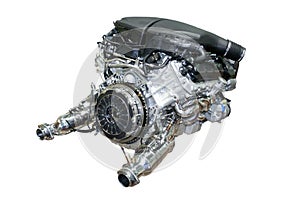 Car engine isolated