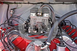 Car engine and motor