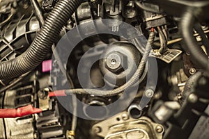 Car Engine Oil Filter Cap