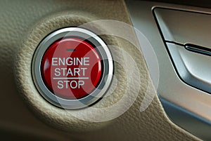 Car engine start button