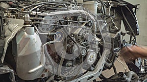 Car engine timing belt replacement 2