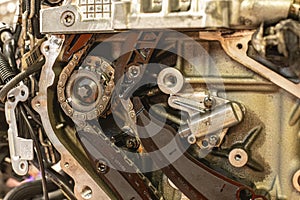 Car Engine Timing Chain Symbol