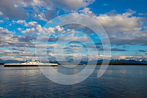 Car ferry in Norway.