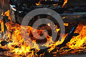 Car fire