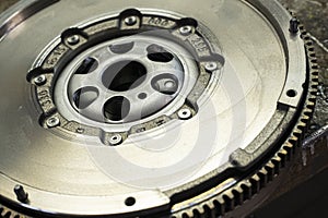 Car flywheel detail 2