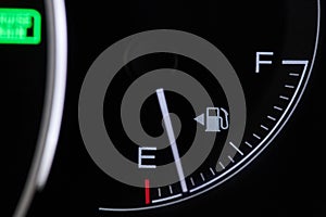 Car fuel indicator