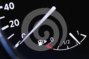 Car fuel indicator