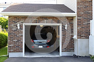 Car in the garage