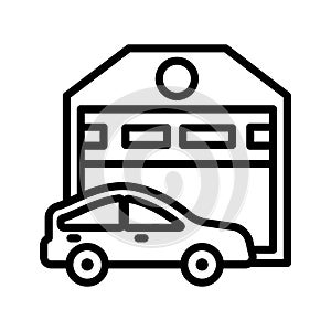 Car Garage Icon