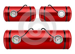 Car gas tank vector design  illustration isolated on white background