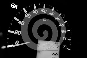 Car gauge speed