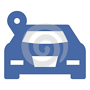 Car gps Isolated Vector icon which can easily modify or edit