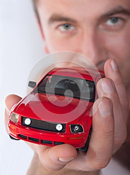 Car in the hand