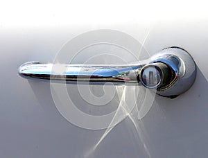 Car Handle - Chrome