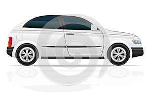 Car hatchback vector illustration