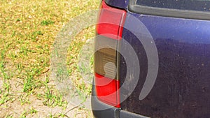 Headlight of the car