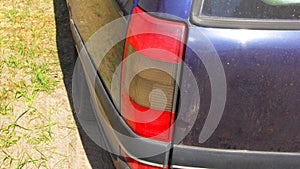 Headlight of the car