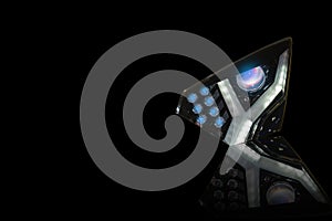 Car headlight, led projector technology