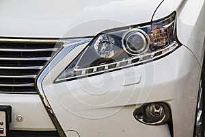 Car headlight, new Lexus GS 250