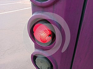 Car headlight shot - close-up