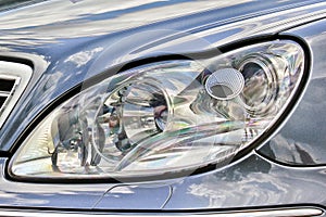 Car headlights. Luxury Headlights