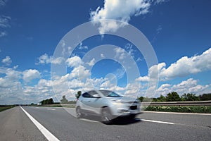 Car on Highway