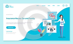 Car House and Family Insurance Company Website