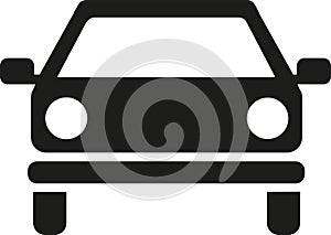 Car icon frontview