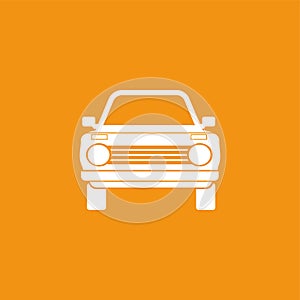 Car icon illustration isolated vector sign symbol