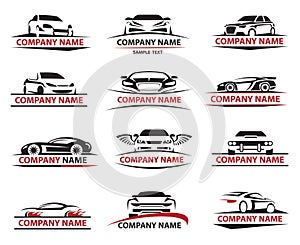 Car icon set