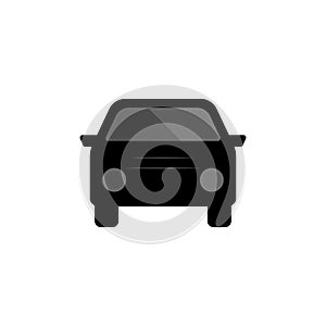 Car icon solated on white background. Vector illustration