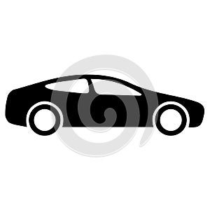 Car icon. Speed symbol. Vector illustration EPS 10