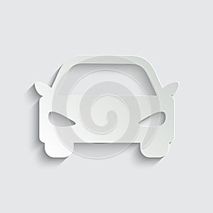 Car icon vector. symbol of car