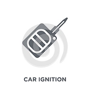 car ignition icon from Car parts collection.