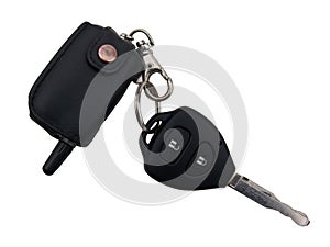 The car ignition key
